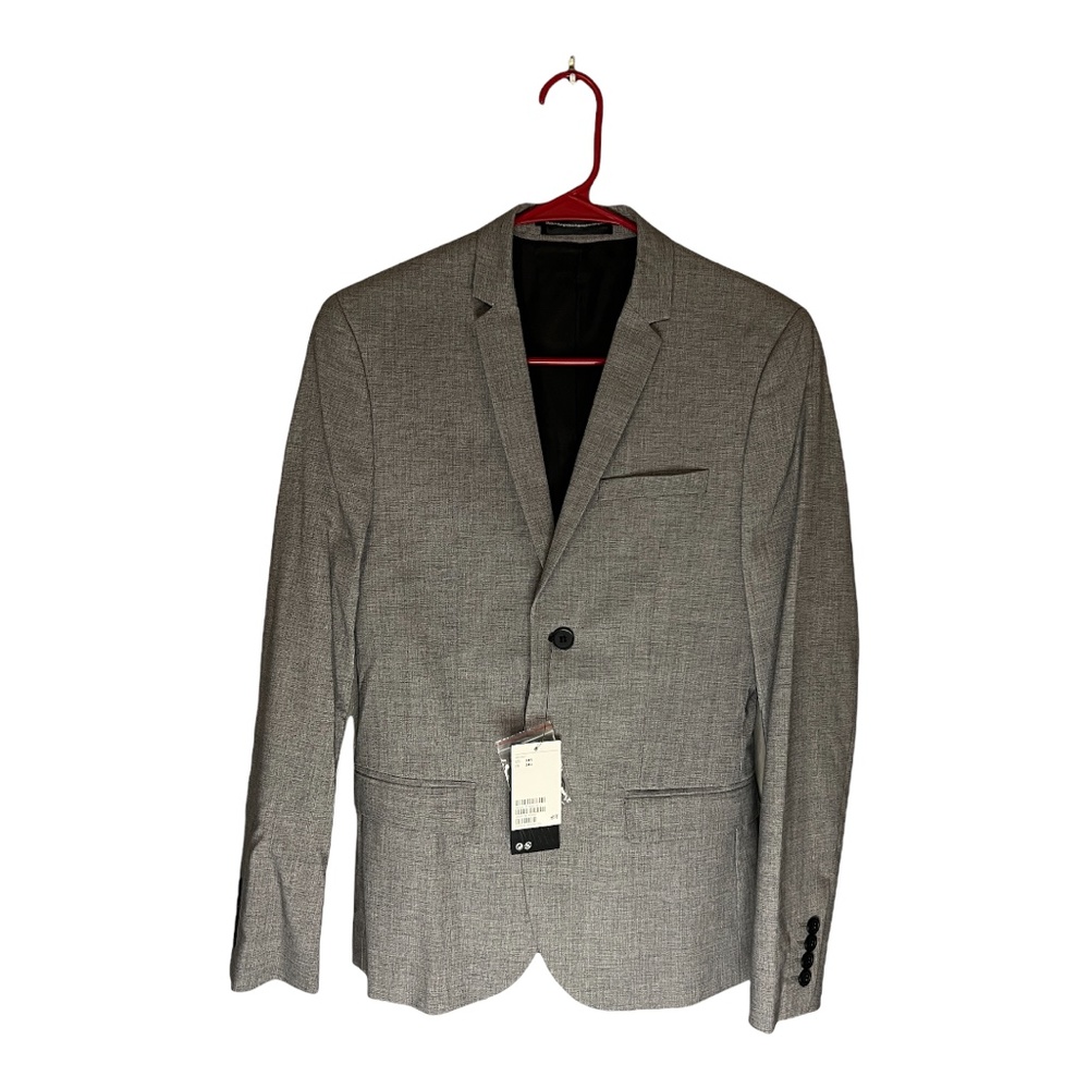 Gray Blazer 34R H&M
